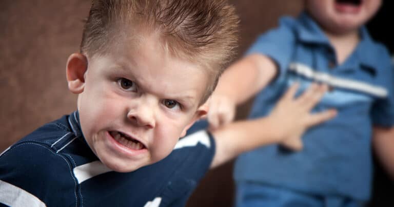 Toddler tantrum